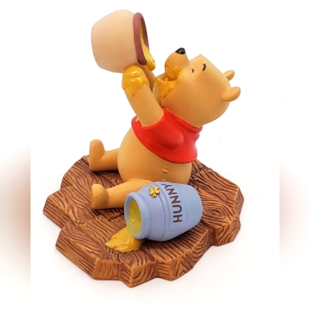 Winnie the Pooh Figurine Honey Pot Collectible Life is Sweet